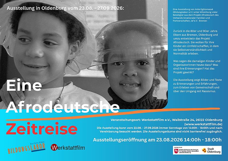 Plakat Ausstellung Eine Afrodeutsche Zeitreise