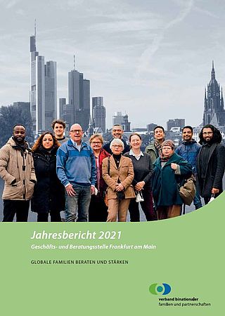 Cover Jahresbericht Geschäftsstelle Frankfurt 2021