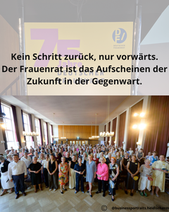 Foto Jubiläumsfeier 75 Jahre Deutscher Frauenrat